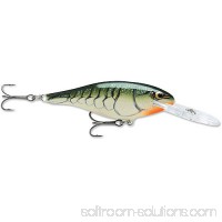 Rapala Shad Rap Lure Freshwater, Size 07, 2 3/4" Length, 5'-11' Depth, Gold, Package of 1   555613591
